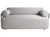 Sofa 2 Seater ELVA Fabric Light Grey
