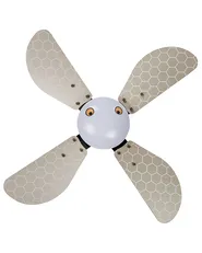 Ceiling Fan with Light DOLORES LED Yellow_861536