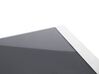 Puutarhapöytä alumiini harmaa/valkoinen 210 x 90 cm BACOLI_863663