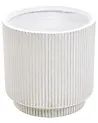 Plant Pot DARIA 30 cm Off-White