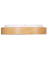 Metal LED Ceiling Lamp with Dimmer Light Wood BRAGOTO_919196