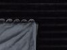 Fekete műszőrme ágytakaró 200 x 220 cm RAKYA_917603