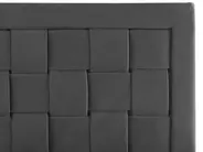 Bed Velvet LIMOUX 160 x 200 cm (EU King Size) Black_867225