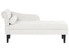 Left-Hand Chaise Longue YVOIRE Fabric Off-White
