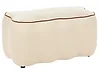 Upholstered Bench JUNO Fabric Beige