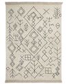 Bavlněný koberec 160 x 230 cm béžový SOMEK_839833