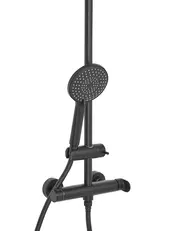 Set doccia con miscelatore e soffione a pioggia CATAMARCA Nero_1000225