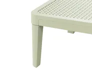Sun Lounger OSSIMO Reclining Synthetic Material Light Green_1032223