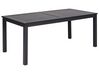 Stół ogrodowy rozkładany aluminium 180/240 x 90 cm ciemnoszary SKALOMA _921900