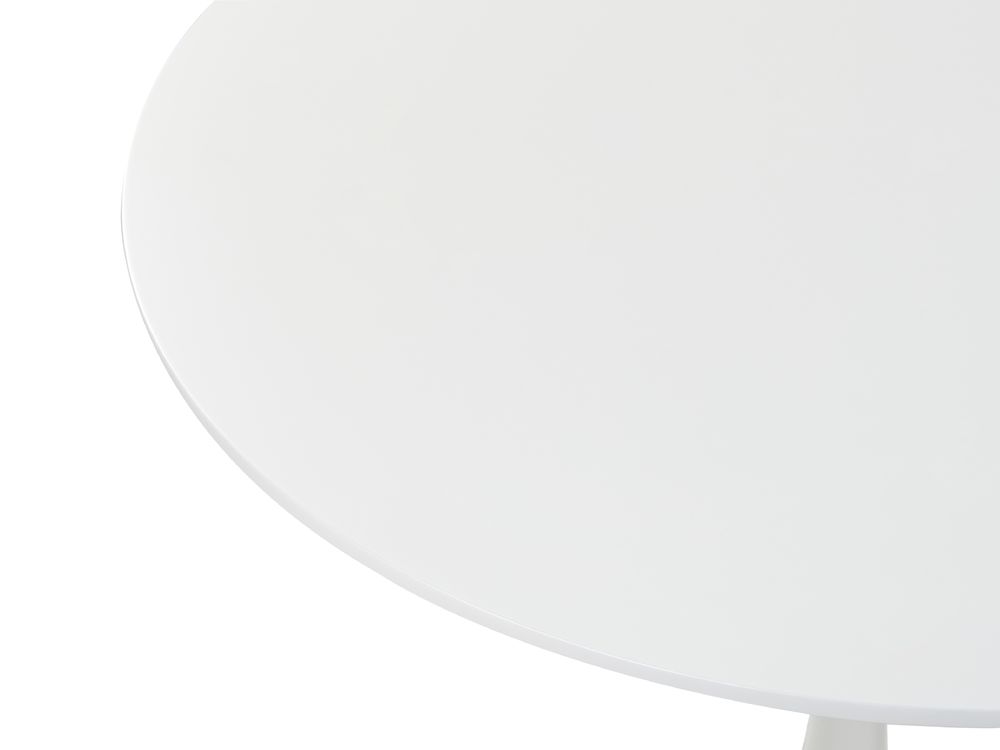 Round Dining Table 90 cm White BOCA Beliani