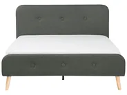 Bed Fabric RENNES 180 x 200 cm (EU Super King) Dark Grey_345278