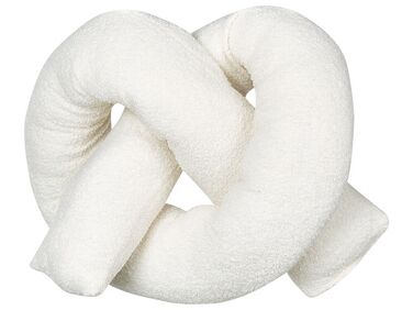 Cuscino peluche bianco 172 x 14 cm GLADIOLUS
