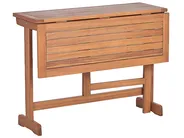 Bistro Set Folding LENOLA Acacia Wood Brown_811833