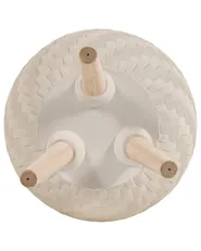 Donica na nóżkach PAVONE 27 cm Jasnobeżowy_1082267