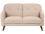 Divano 2 posti ETTRUM Bouclé Beige_1113378