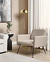Armchair NARKEN Fabric Beige