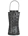 Lampion MACTAN 38 cm Bambus Czarny