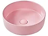 Countertop Basin GUDAR ⌀ 370 mm Ceramic Pink