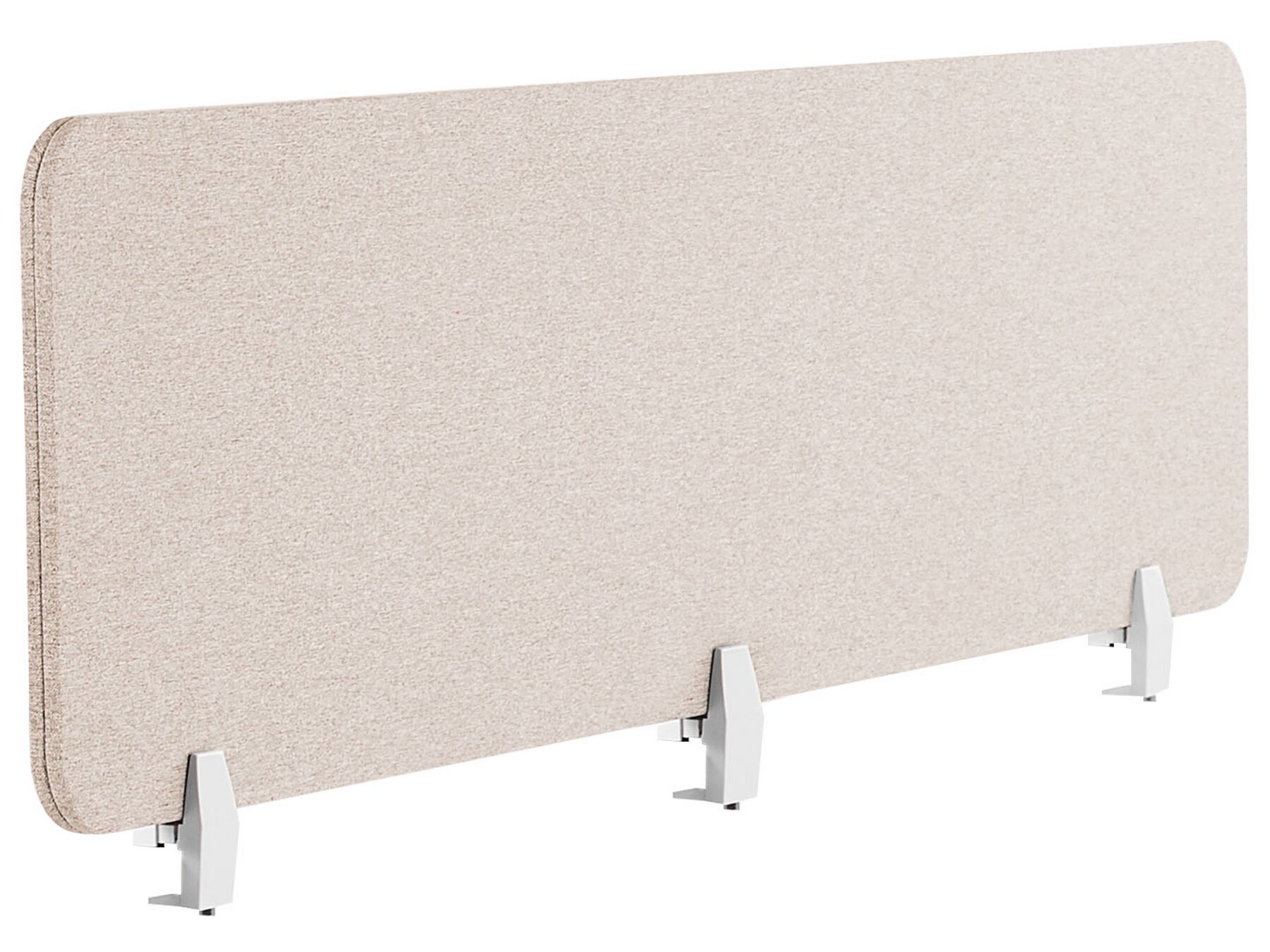 Schreibtischtrennwand beige 180 x 40 cm WALLY_853220