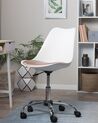 Kancelářská židle bílá/růžová DAKOTA II_731759