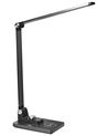 Lampa biurkowa LED ENIF Z ładowarką indukcyjną Czarny