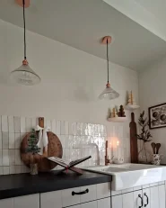 Pendant Lamp CURONE Glass Copper_1066225