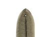 Fabric Sofa Bed Olive Green VESTFOLD_930223