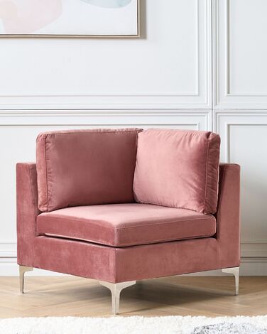 Velvet Corner Section Pink EVJA