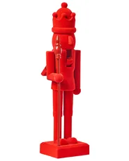 Set of 2 Figurines FLATEY 40 cm Nutcracker Red_1009159