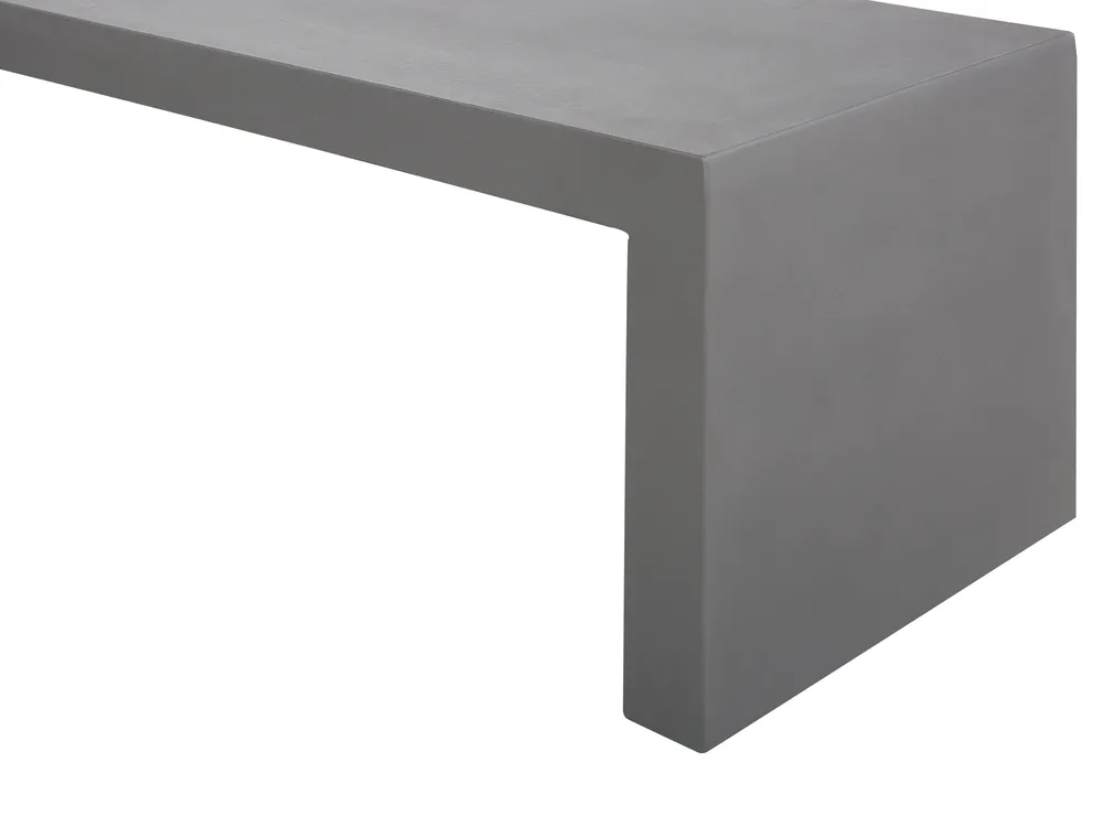 Garden Bench TARANTO 150 cm Concrete Grey_775848