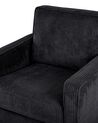 Jumbo Cord Armchair Black VIND_791653