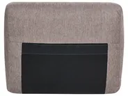Living Room Set 4 Seater KILDAL Fabric Brown_1058478