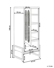 Szafka SOLETTA Metal Biały_1049444