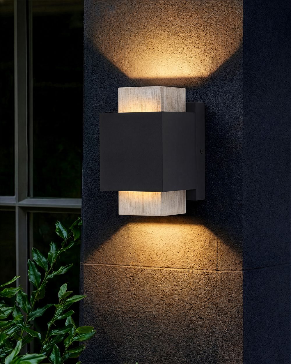 Applique a LED per esterni TIMOK Nero