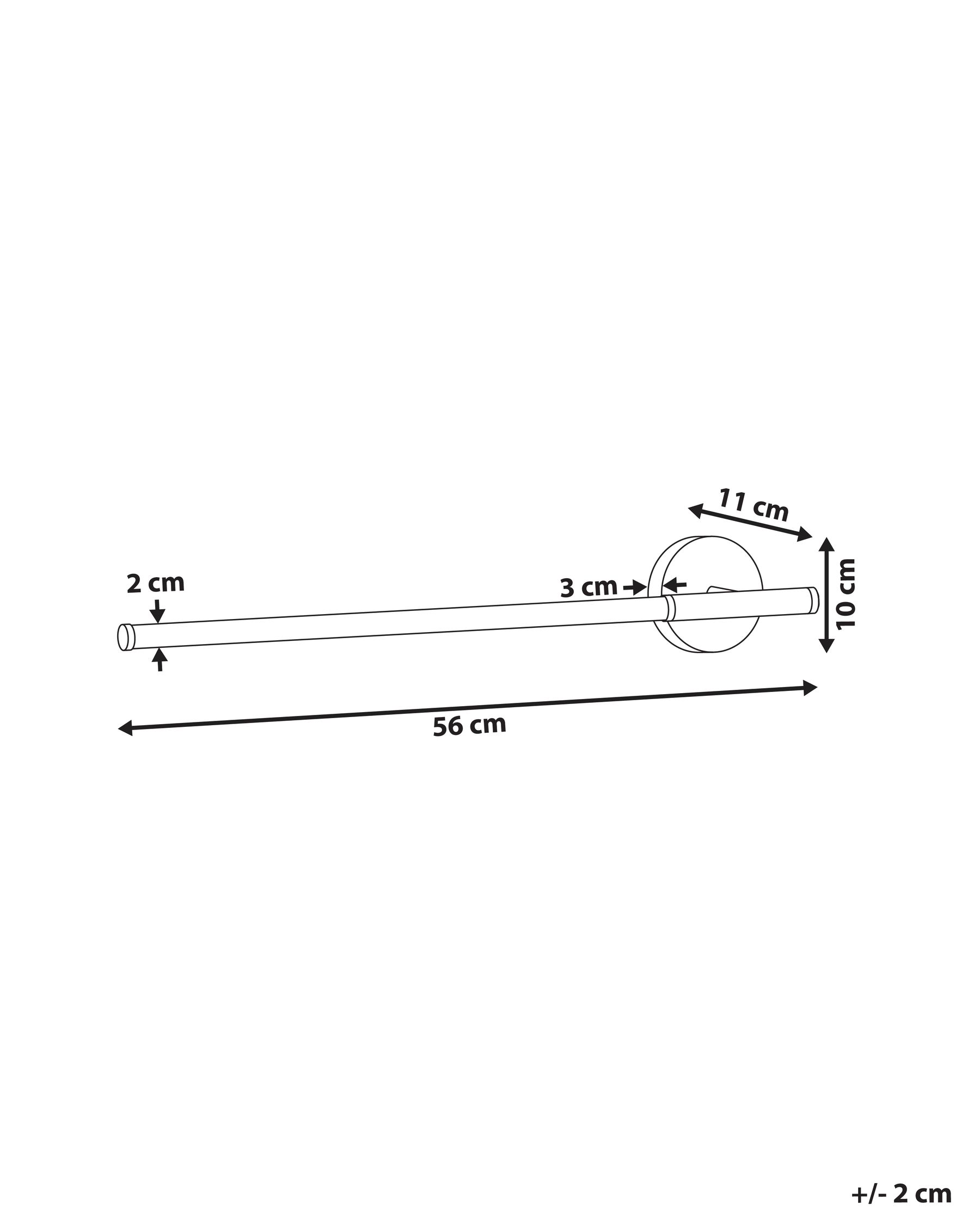 Luce LED per quadri e specchi VOLOGNE Metallo Oro_1008821