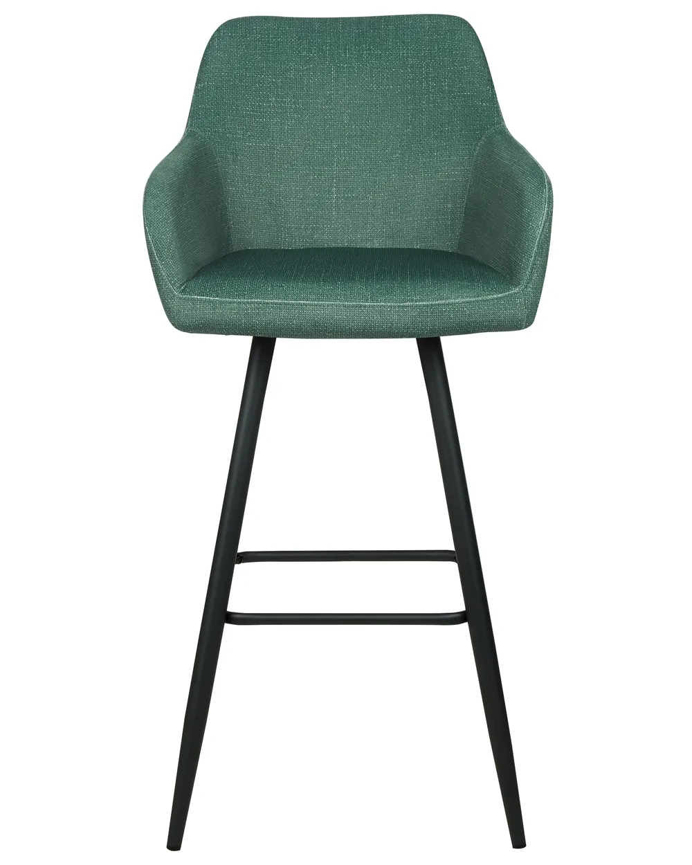 Set di 2 sedie alte CASMALIA Velluto Verde scuro_898990