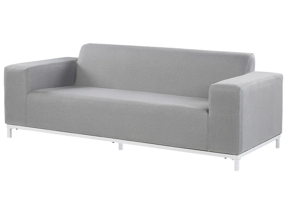 Sofa ogrodowa dla 2 osób ROVIGO Jasnoszary_863088