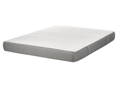 Fehér habszivacs matrac levehető huzattal 160 x 200 cm CHEER