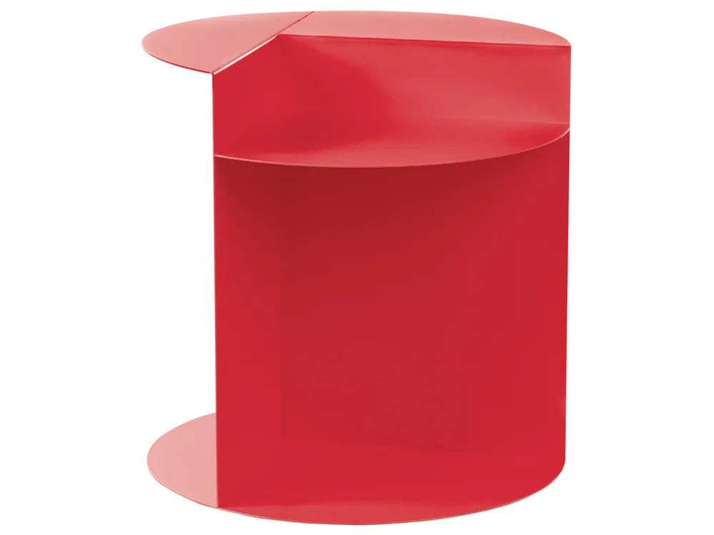 Stolik pomocniczy TAGGART Metal Czerwony