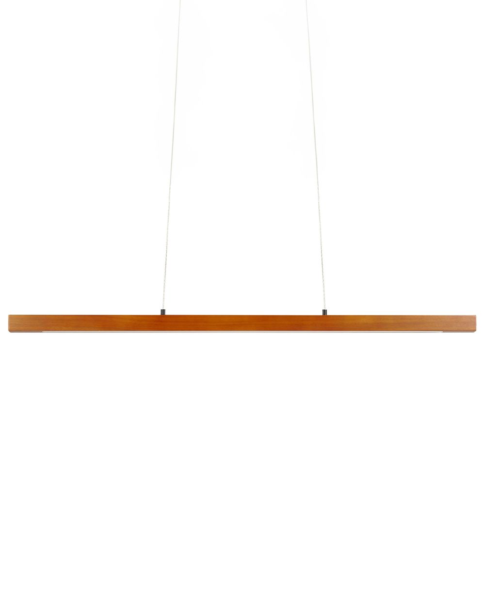 Lampadario LED STEWARTS con dimmer Legno di quercia Marrone scuro