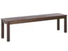 Zahradní lavice z eukalyptového dřeva 160 cm TUSCANIA_812765
