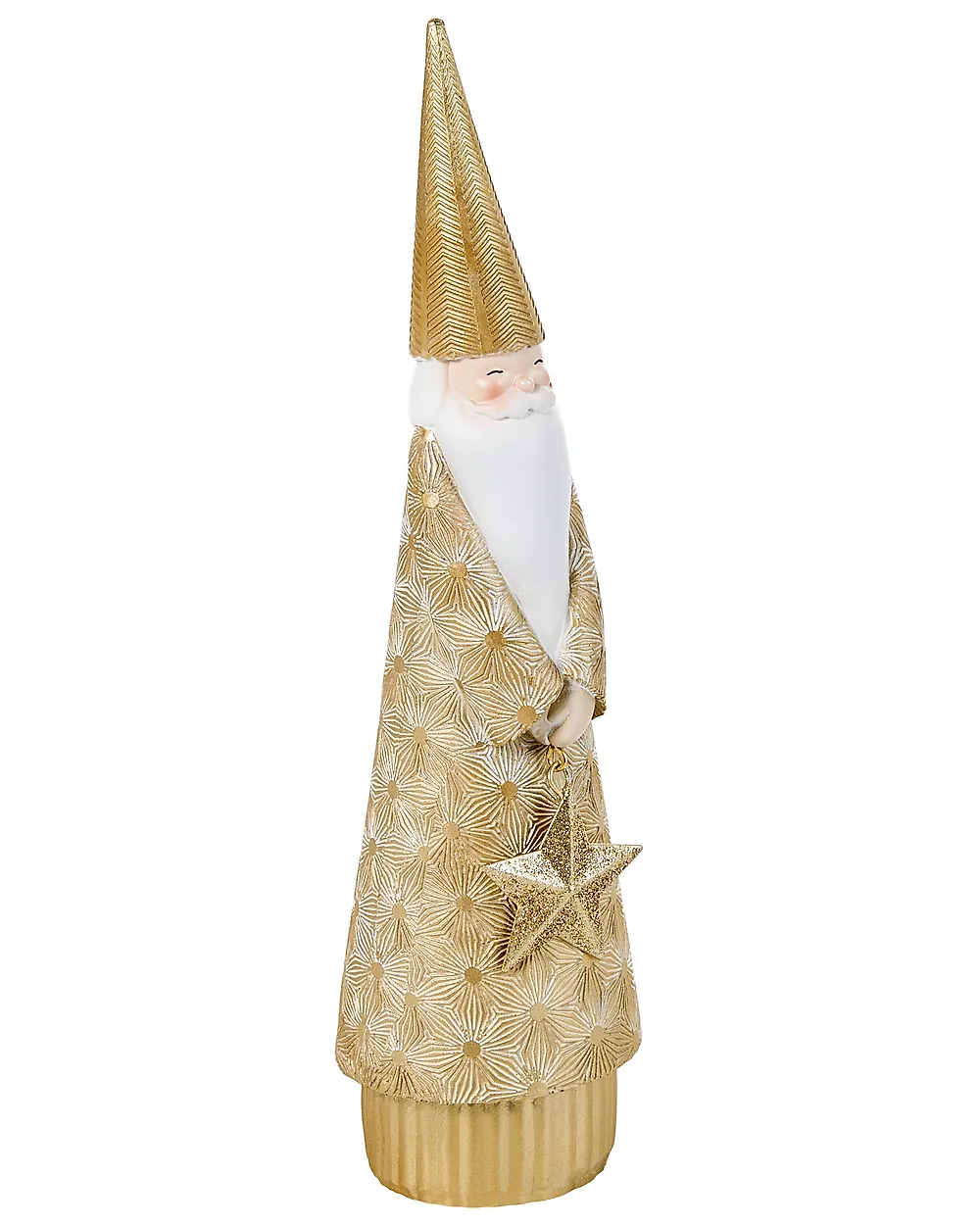 TENNILA 23/31/32 cm Babbo Natale Oro_1175497