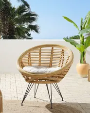 Garden Chair MARATEA Rattan Natural_878324