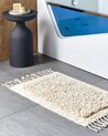 Cotton Bath Mat 50 x 80 cm Beige OLTAN_917251