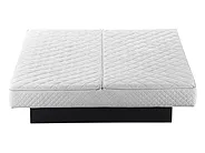 Waterbed Stof LA ROCHELLE 180 x 200 cm Lichtgrijs_844861