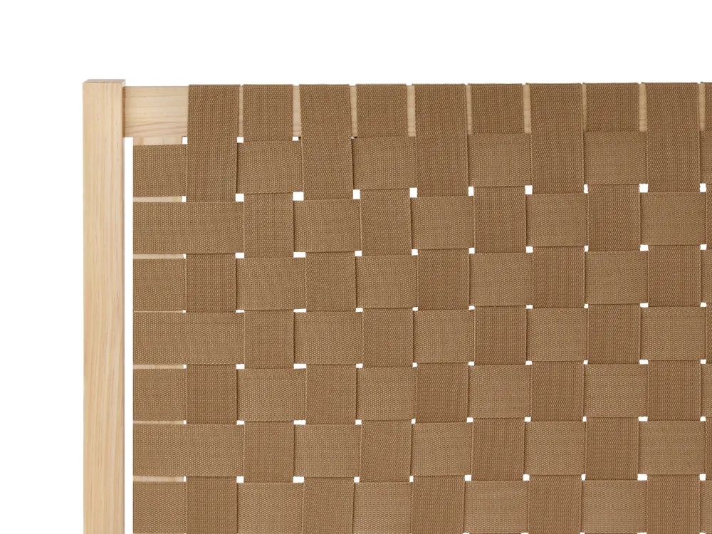 Cama Pinho BRUNEMONT 160 x 200 cm Castanho claro_1020219