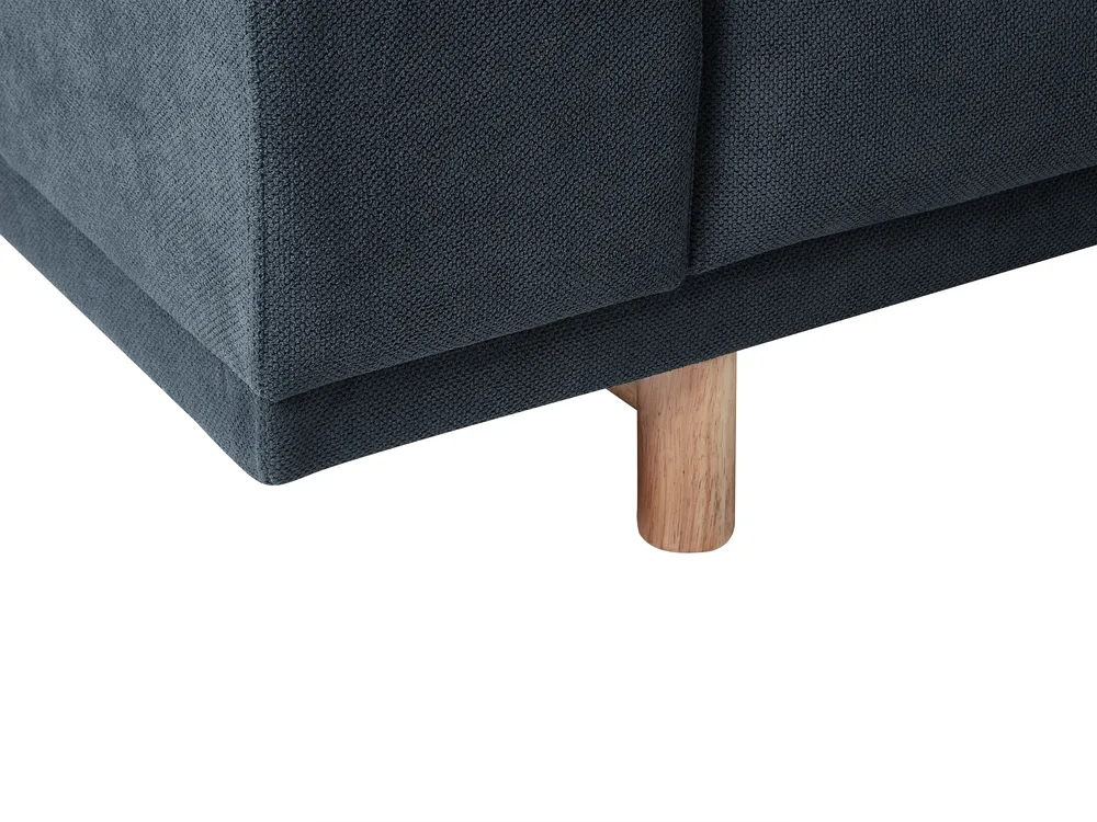 Sofa 3 Seater NIVALA Fabric Blue_946906