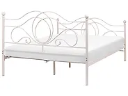 Cama Metal LYRA 140 x 200 cm Creme claro_1162006