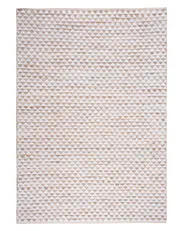 Rug TUNCELI Beige 140 x 200 cm Cotton_674859