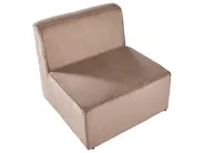 Modular Corner Sofa 4 Seater LEMVIG Corduroy Dark Beige Right Hand_1053389